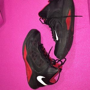 Black and Red Sneakers
